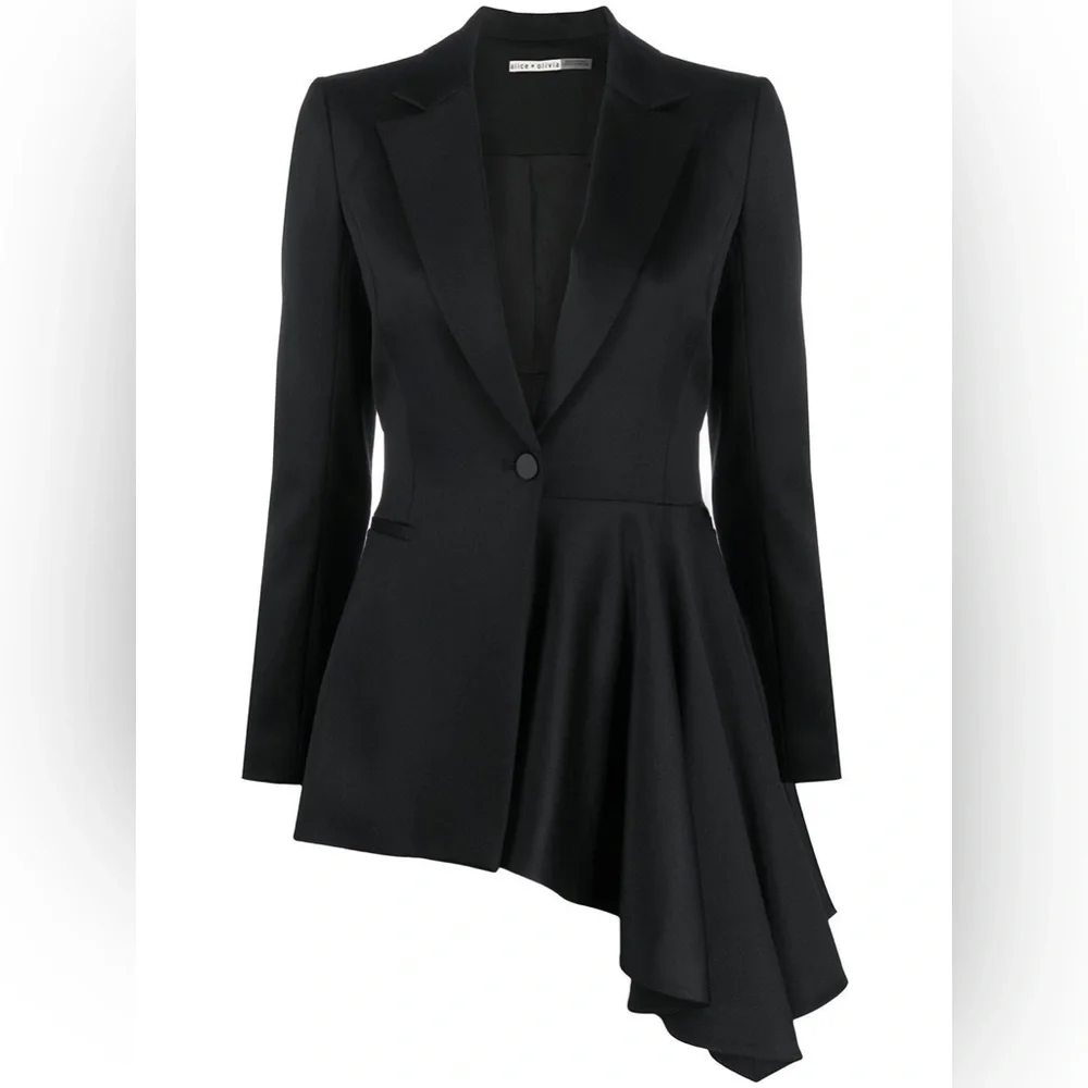 Alice + Olivia Hudson Draped Blazer NWOT